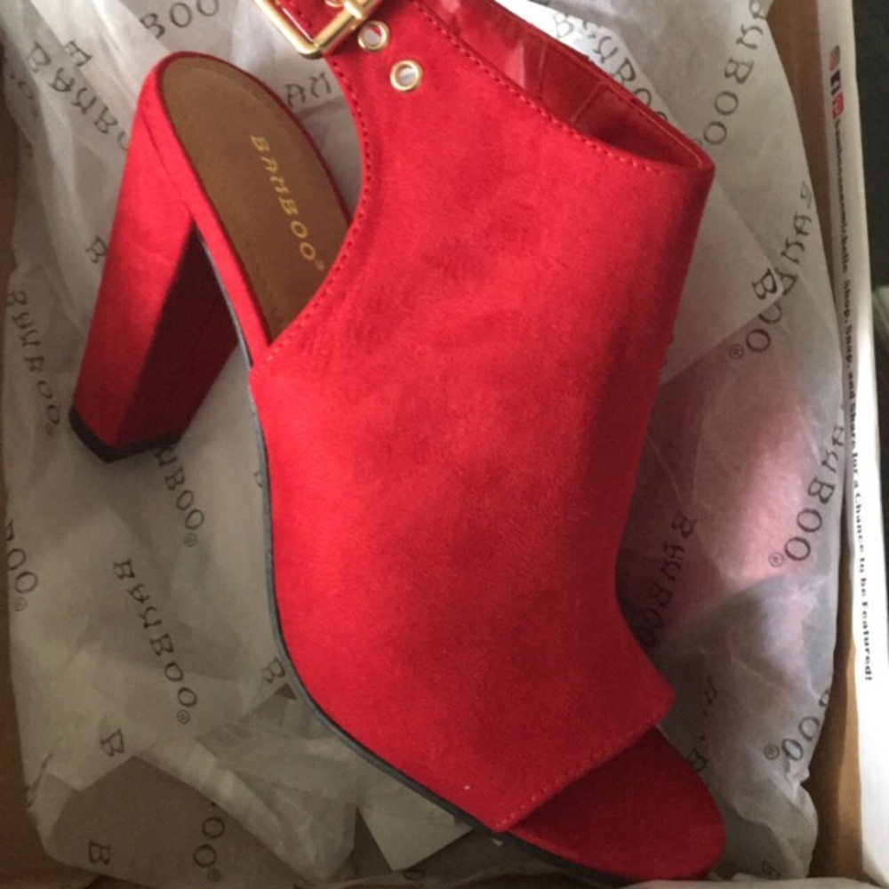 Red booties